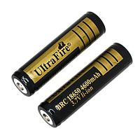 аккумулятор ultrafire 18650 (4600ma, 3.7v) перезаряжаемая литий-ионная батарейка  фото