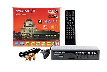 Цифровая приставка HD YasinDVB T8000 эфирная, DVB-T2, тв бесплатно, тюнер, ресивер, приемник от магазина Электроника GA
