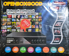 Ресивер цифровой HD  OPENBOXGOOD T9000pro эфирный DVB-T2/C тв приставка, тв тюнер, медиаплеер от магазина Электроника GA