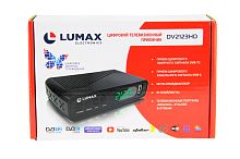 Ресивер цифровой LUMAX DV2123HD эфирный DVB-T2/C тв приставка бесплатное тв TV-тюнер медиаплеер IPTV от магазина Электроника GA