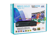 Цифровая приставка HD BEKO Gold M70 эфирная, DVB-T2, тв бесплатно, тюнер, ресивер, приемник от магазина Электроника GA
