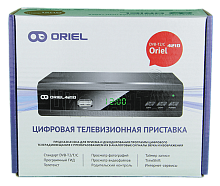 Ресивер цифровой Oriel 421D эфирный DVB-T2/C тв приставка ТВ без абонплаты TV-тюнер медиаплеер от магазина Электроника GA
