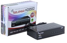 Ресивер цифровой SELENGA HD950DIR эфирный DVB-T2/C тв приставка бесплатное тв тюнер медиаплеер от магазина Электроника GA