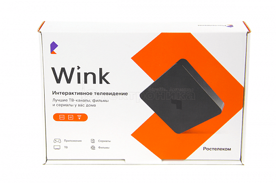 СМАРТ ТВ-приставка 4К Ростелеком WINK SUPERWAVE IP6003