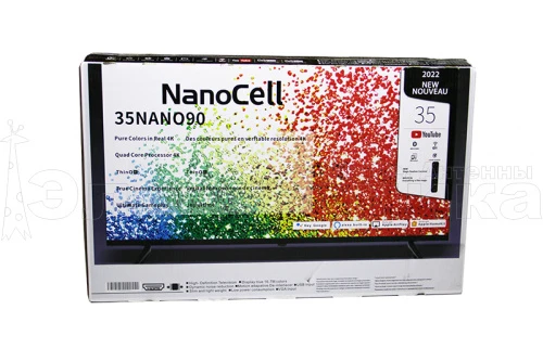 телевизор 32" nanocell 35 wifi 90  miracast, youtube, t2/s2/ci+  фото