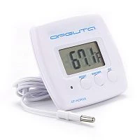 термометр цифровой орбита ot-hom16 (ta268) с проводным датчиком, для холодильника, морозильника,дома  фото