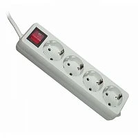 удлинитель сетевой af-4 (2м, 4роз, 16а)/60  фото