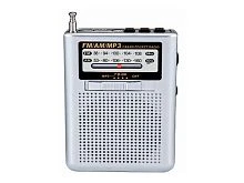 радиоприемник переносной deespi re-10, am/fm-проигрыватель, питание аккумулятор/220в  фото