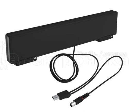 Антенна ТВ комнатная цифровая с усилителем HORIZON-USB эфирная для DVB-T2 Рэмо BAS-5310-USB купить в г.Брянск