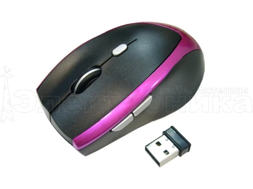 мышь беспроводная орбита ot-pcm28 (g-198) (usb, 2.4ггц, 2ааа, дистанция 10м)  фото