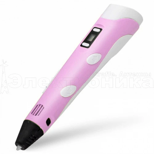 3d ручка розовая помощник pm-typ01  фото