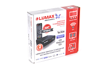 Ресивер цифровой LUMAX DV1111HD эфирный DVB-T2 тв приставка бесплатное тв TV-тюнер медиаплеер IPTV от магазина Электроника GA