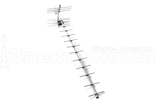 Антенна ТВ внешняя уличная Мир 19 (21-60) цифровая эфирная для DVB-T2 телевидения наружная купить в г.МОСКВА