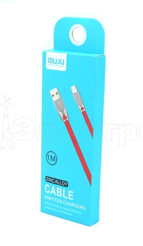 кабель usb 2a muju mj-57 (microusb) 1м/300  фото