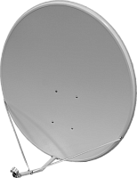 антенна  спутниковая 80см supral    со стеновым  кронштейном  фото