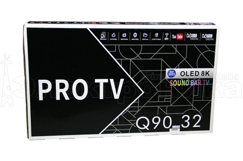 телевизор 32" protv 32q99   miracast,  t2/s2/ci+ (простой)  фото