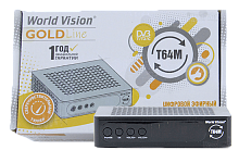 Цифровая приставка HD (DVB-T2)          World-Vision T64M  пласт, экран, кнопки,  от магазина Электроника GA