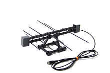 антенна тв комнатная цифровая sniper с усилителем mini 15 эфирная для dvb-t2 телевидения electronics  фото