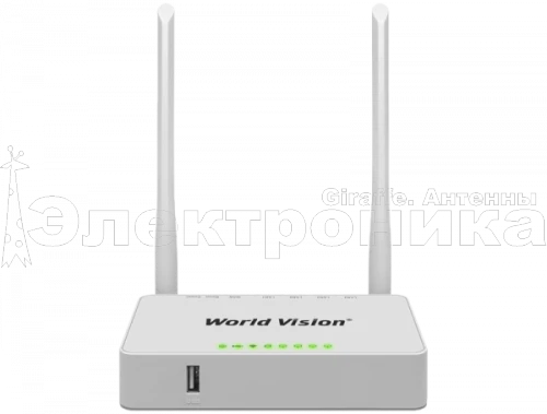 маршрутизатор world vision connect поддержка 3g/4g-модемов, стационарный роутер 1wan, 4utp, wi-fi  фото