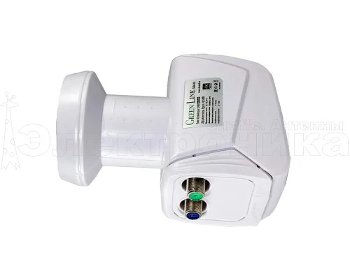 конвертер ку2  линейной поляризации универсальный   green line sr-02    twin 2 выхода      ку2  фото