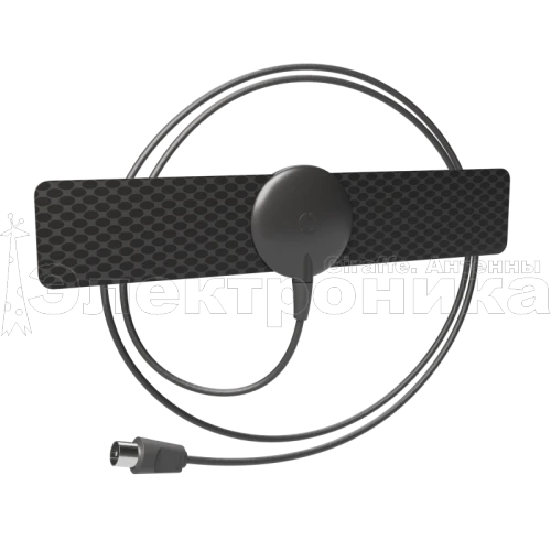 Антенна ТВ комнатная цифровая WV-Etamin-TIP активная, эфирная для DVB-T2 телевидения купить в г.МОСКВА