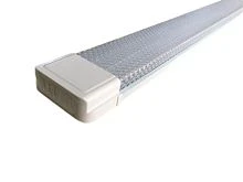 лампа cветодиодная линейная прозрачная og365 t12 четырехрядный 120см 100w 6500k (l1200*w93)  фото