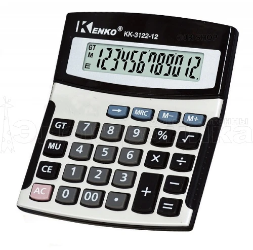 калькулятор kenko kk-3122-12 (12 разр) настольный/120  фото