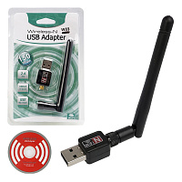 wi-fi  адаптер w03  mt7601 usb wi-fi  донгл с антенной  2 дб, usb адаптер wifi antenna (1t1r)   фото