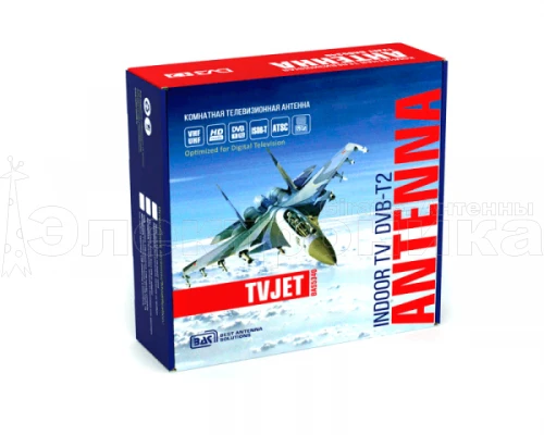 Антенна ТВ комнатная цифровая BAS-5340-USB TVJET ANT эфирная для DVB-T2 телевидения Рэмо купить в г.МОСКВА