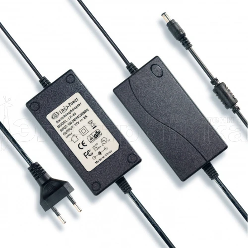 блок питания live-power 17в, 2a lp49 адаптер 220 -17v/2a, штекер 5.5*2,5 мм   фото