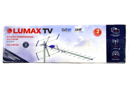 Антенна Lumax DA2504P пассивная, 470-806 МГц, LTE фильтр, Ку=13 дБ купить в г.Брянск