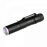 фонарь ручной следопыт st-flr13 ультрафиолетовый (1led светодиод, цвет черный, металл)  фото