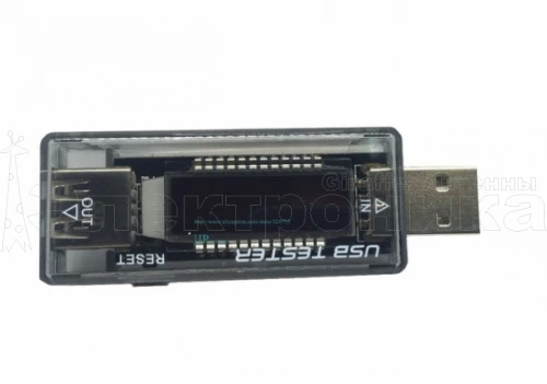 usb мультиметр kws-v21 (детектор заряда с lcd дисплеем)  фото