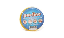 изолента pro line 19/20 желтая  фото
