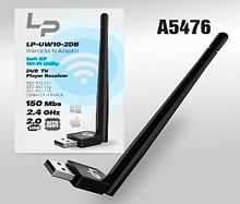 wi-fi адаптер lp-uw10-2db usb 2.0 wi-fi беспроводной адаптер донгл с антенной mtk7601  фото