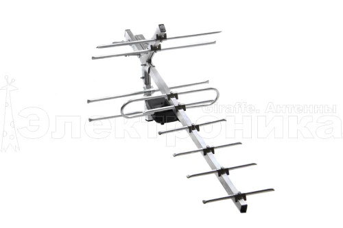 Антенна ТВ внешняя уличная Мир 12 (21-60) цифровая эфирная для DVB-T2 телевидения наружная купить в г.МОСКВА