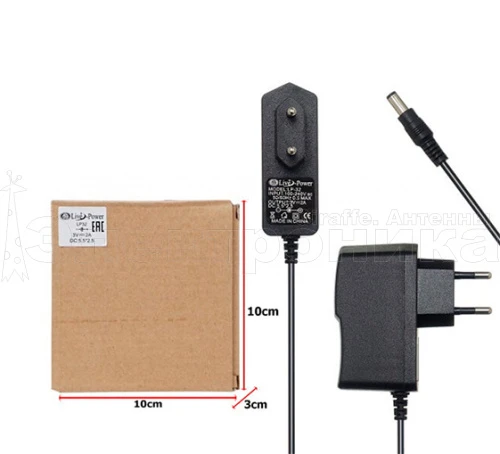 блок питания live-power lp32 3в, 2a адаптер 220 - 3v/2a=1,3a, шнур 1 м, штекер 5.5*2,5 мм   фото