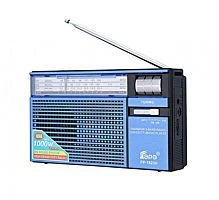 радиоприемник переносной fepe fp-1823u, usb/sd проигрыватель, аккумуляторный  фото