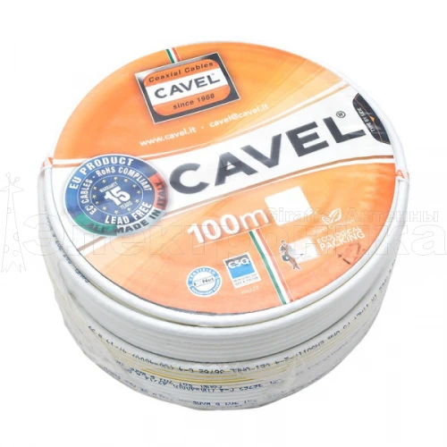 кабель  cavel  rg-6u sat 703 b gi с (100 м)   фото