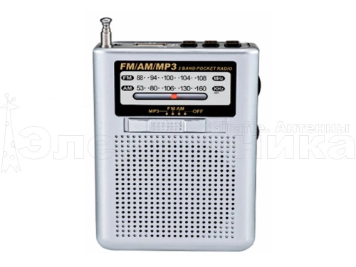 радиоприемник переносной deespi re-10, am/fm-проигрыватель, питание аккумулятор/220в  фото