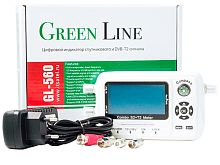 прибор satfinder greenline gl-560  s2+t2 для настройки антенн  фото