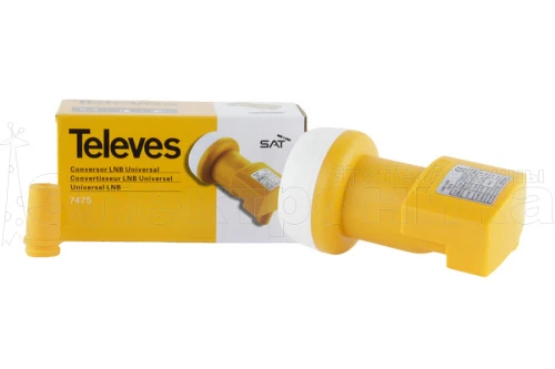 конвертер на 1 выход televes линейной поляризации универсальный для мтс, телекарта  фото