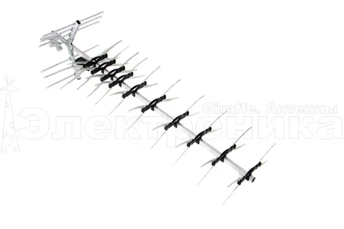 Антенна ТВ внешняя уличная Мир X-60 цифровая эфирная для DVB-T2 телевидения наружная купить в г.МОСКВА