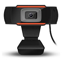 камера для компьютера орбита ot-pcl02 с микрофоном, usb веб камера для компьютера  фото