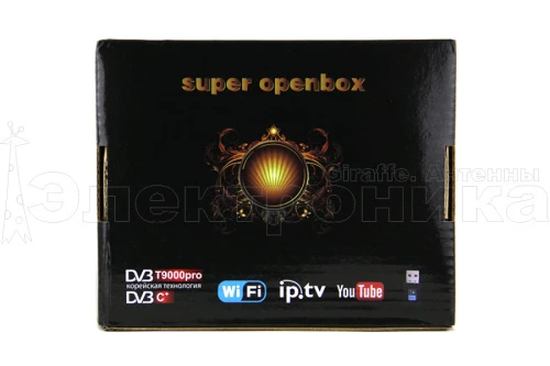 Цифровая приставка HD SUPER OPENBOX DVB-T9000pro эфирный DVB-T2/C тв приставка, тв тюнер, медиаплеер от магазина Электроника GA