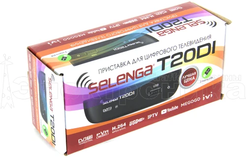2 шт ресивер цифровой selenga t20di эфирный тюнер медиаплеер бесплатное тв приставка цифровая 2 шт  фото