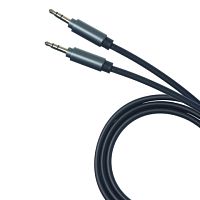 кабель aux - aux аудио r5 (джек 3,5 мм на джек 3,5 мм) длина 1м  фото