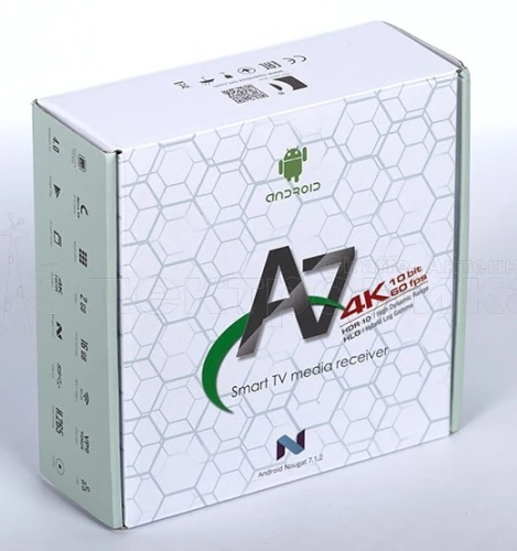 iptv приставка  openbox а7   смарт тв-приставка 4к  фото