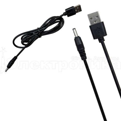 кабель usb - 3.5x1.35 d09 шнур usb длина 1м  фото